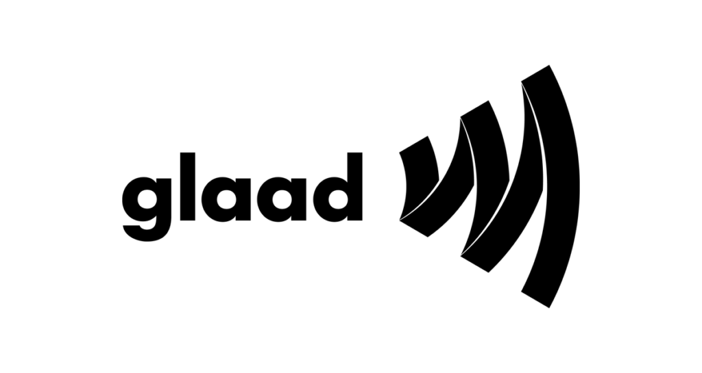 GLAAD Logo Black Feature