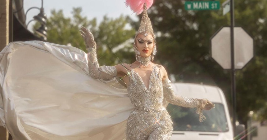 Outstanding Reality Program category, We’re Here features a new set of hosts traveling the country and uplifting small town queer communities, and among them is Sasha Velour | GLAAD Outstanding Reality Program category, We’re Here features a new set of hosts traveling the country and uplifting small town queer communities, and among them is Sasha Velour