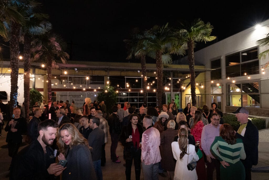 party goers at the premiere | GLAAD party goers at the premiere