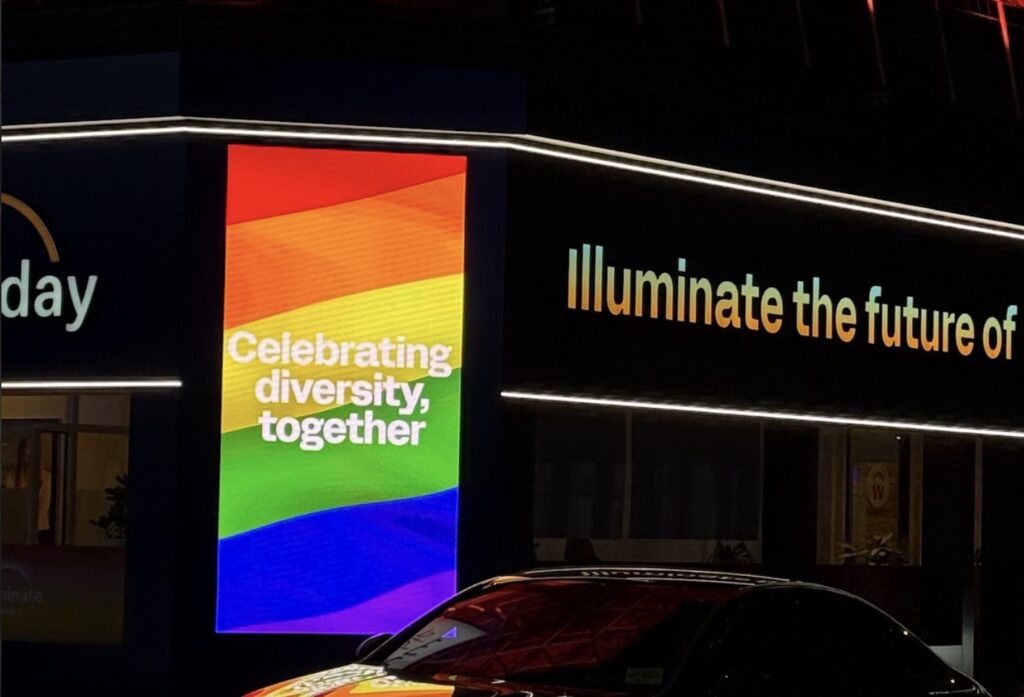 3rd Annual Pride on the Promenade Rainbow Light-up