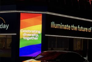 3rd Annual Pride on the Promenade Rainbow Light-up