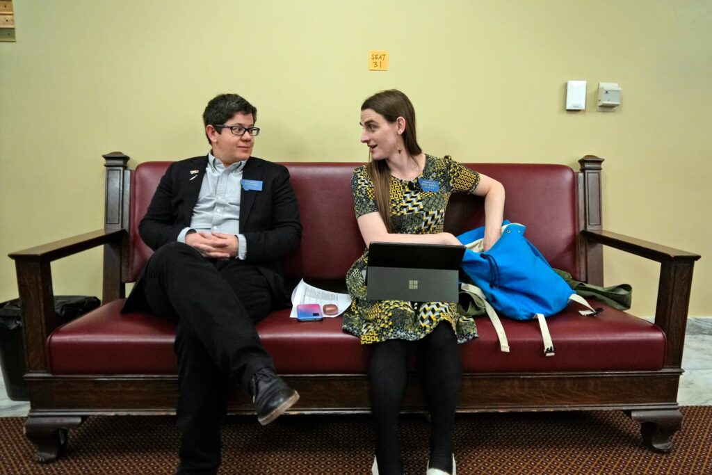 Zephyr and Howell - Brittany PetersonAP | GLAAD