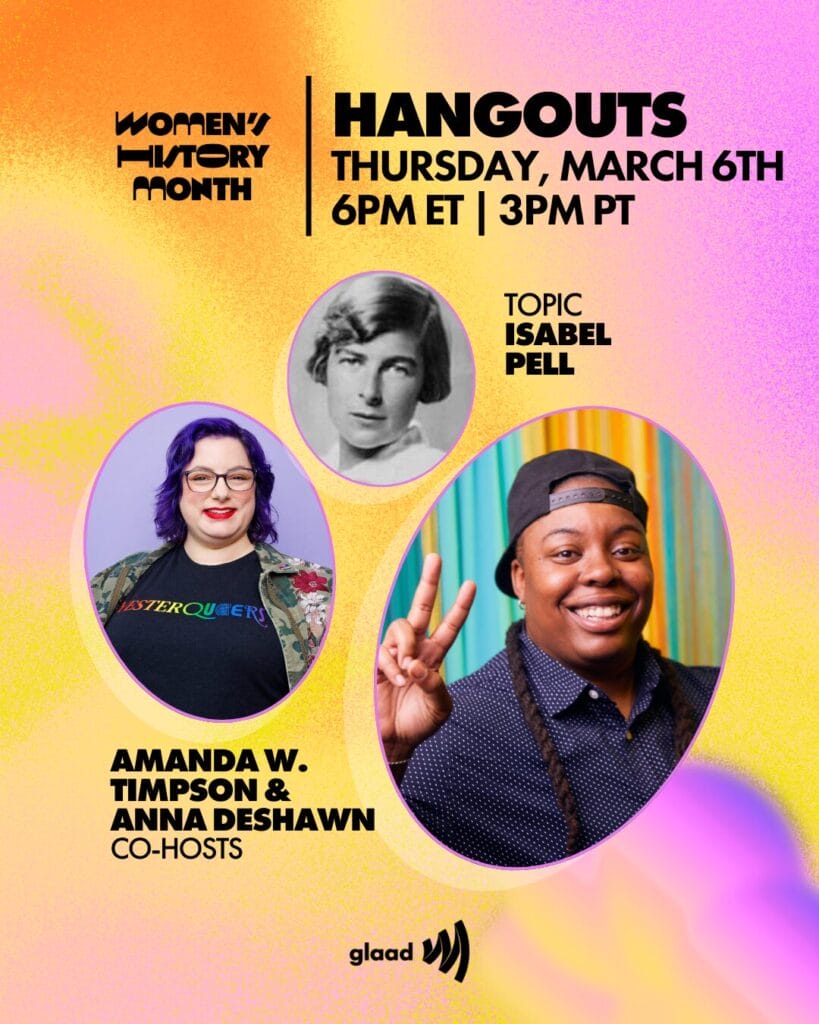 GLAAD Hangouts with Anna DeShawn and Amanda W. Timpson | GLAAD GLAAD Hangouts with Anna DeShawn and Amanda W. Timpson