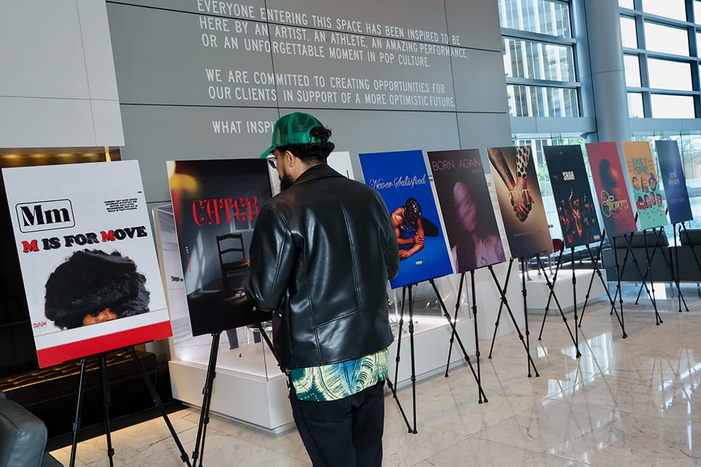 LOS ANGELES, CALIFORNIA – APRIL 16: A guest is seen viewing artist profiles at GLAAD Communities Of Color E.M.E.I. 2nd Year Cohort Showcase Of Music Artists at CAA on April 16, 2025 in Los Angeles, California. | GLAAD LOS ANGELES, CALIFORNIA – APRIL 16: A guest is seen viewing artist profiles at GLAAD Communities Of Color E.M.E.I. 2nd Year Cohort Showcase Of Music Artists at CAA on April 16, 2025 in Los Angeles, California.