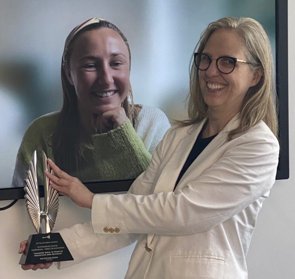 From left to right: NPR Video Producer Catie Dull, NPR Director of Visuals Nicole Werbeck