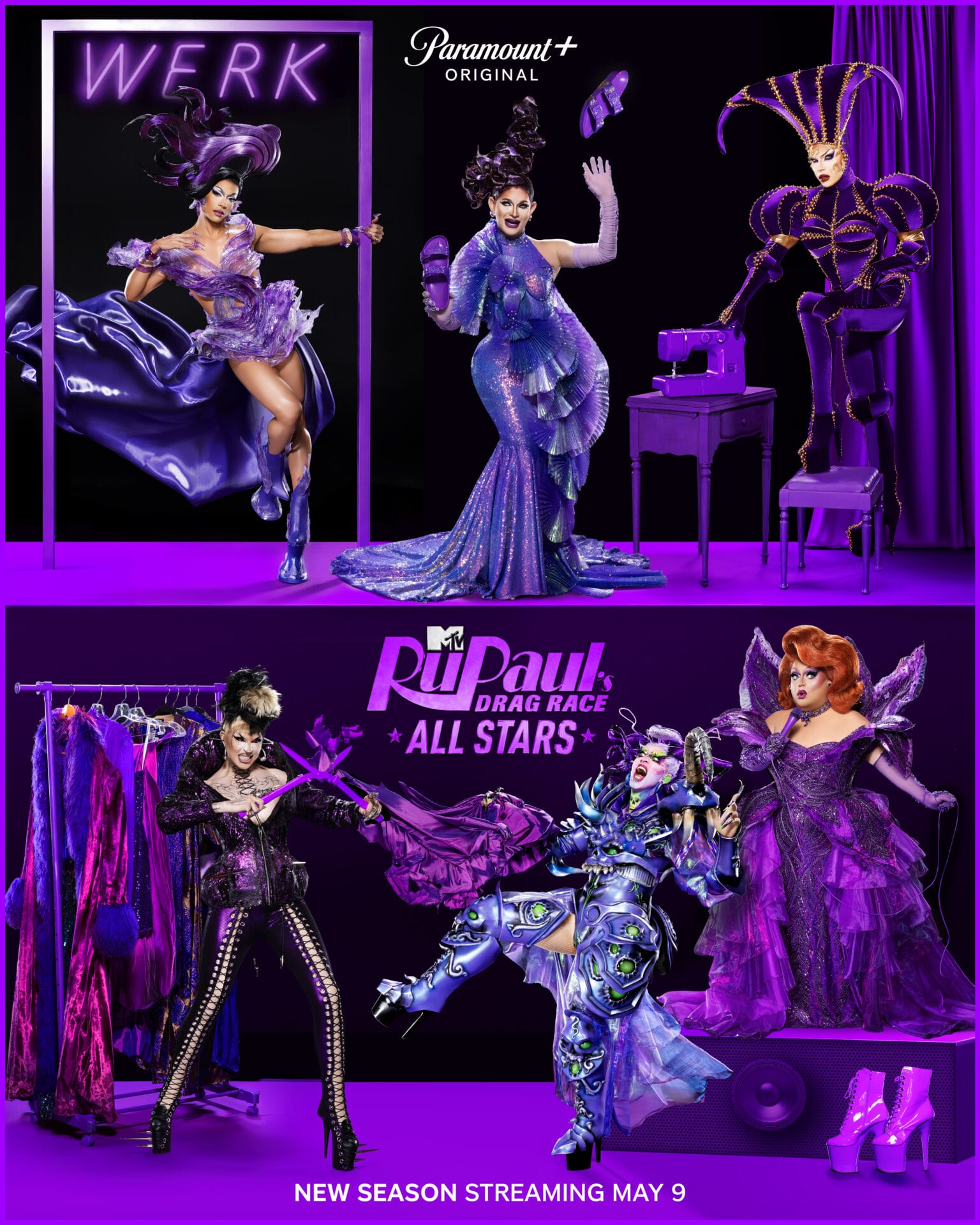 RPDRAS10_GROUP_PURPLE-4x5_1 | GLAAD