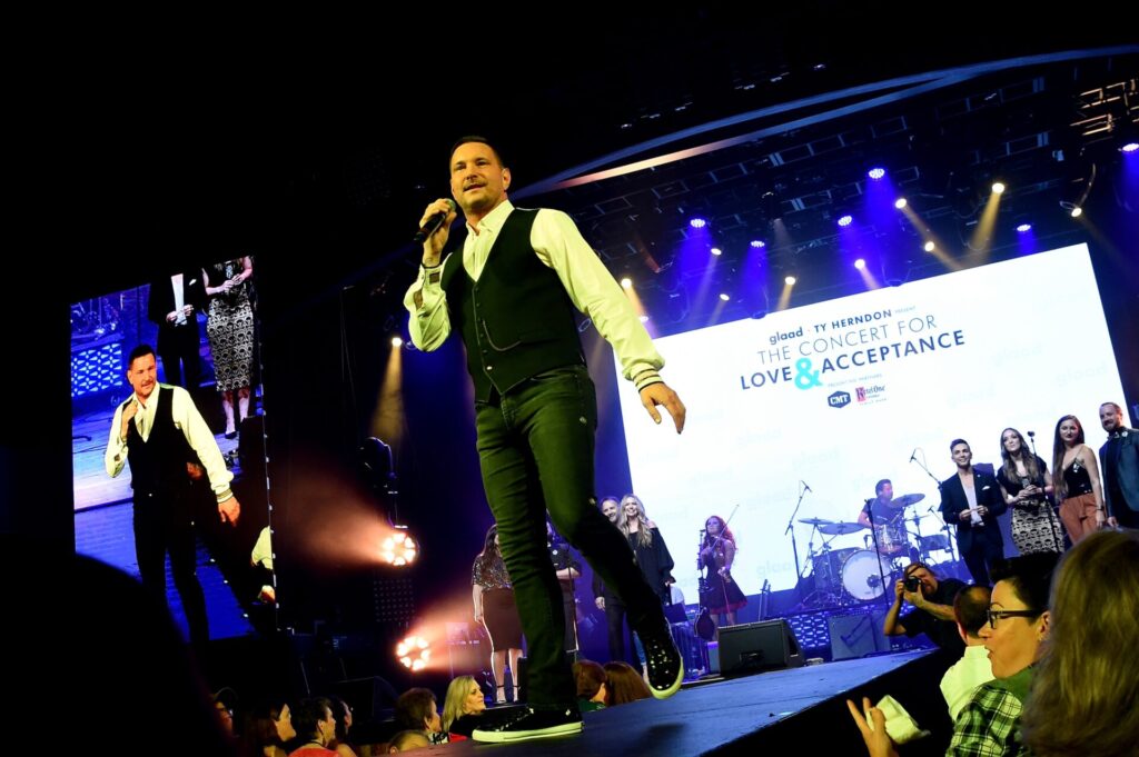 GLAAD + TY HERNDONs 2018 Concert for Love Acceptance hosted by CMTs Cody Alan | GLAAD