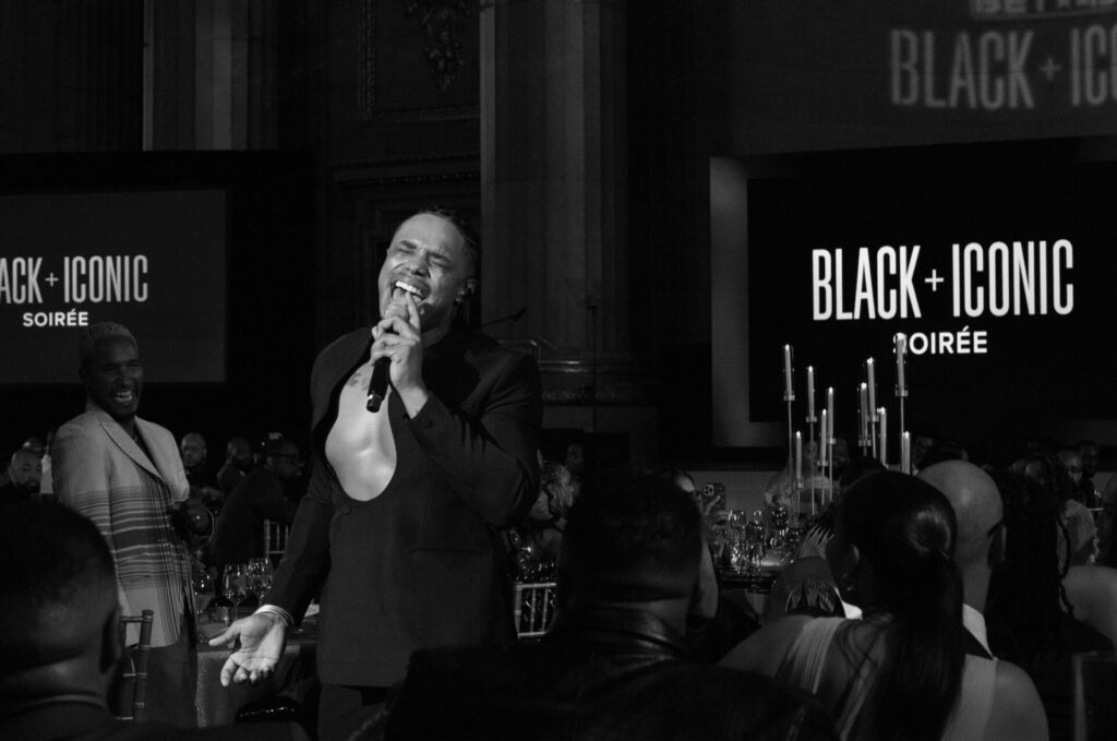 BET "Black + Iconic" Soirée at Andrew W. Mellon Auditorium on May 24, 2025 in Washington, DC. (Photo by Jonathan Parham, JElijahPhotos) - Avery Wilson | GLAAD