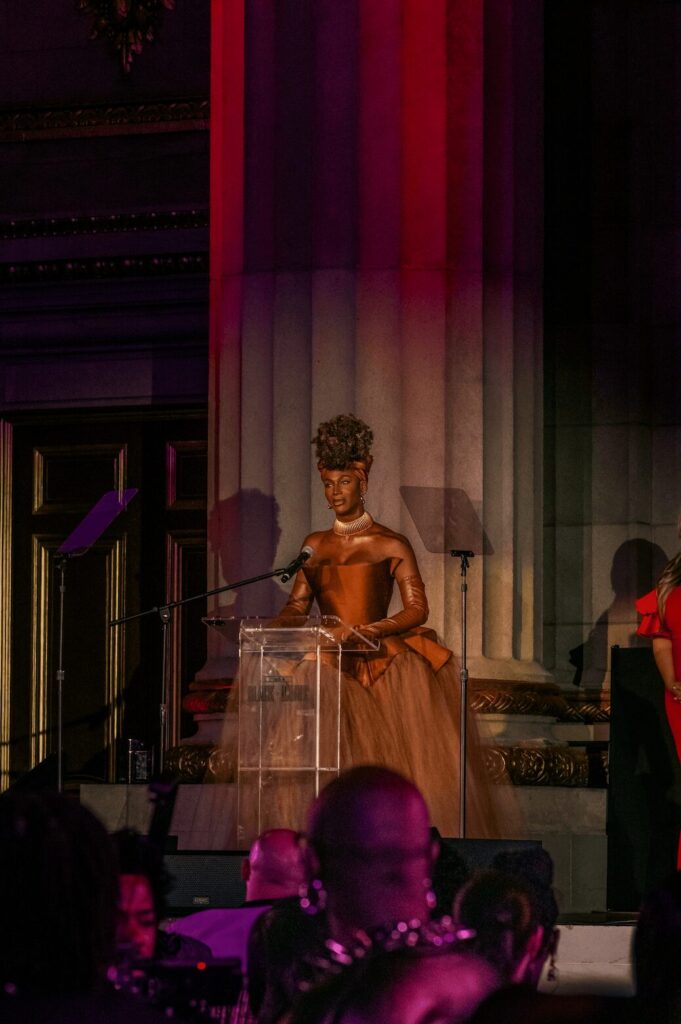 BET "Black + Iconic" Soirée at Andrew W. Mellon Auditorium on May 24, 2025 in Washington, DC. (Photo by Jonathan Parham, JElijahPhotos) - Hope Giselle | GLAAD