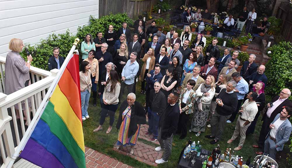 Sarah Kate Ellis at the San Francisco Pride and Progress Event