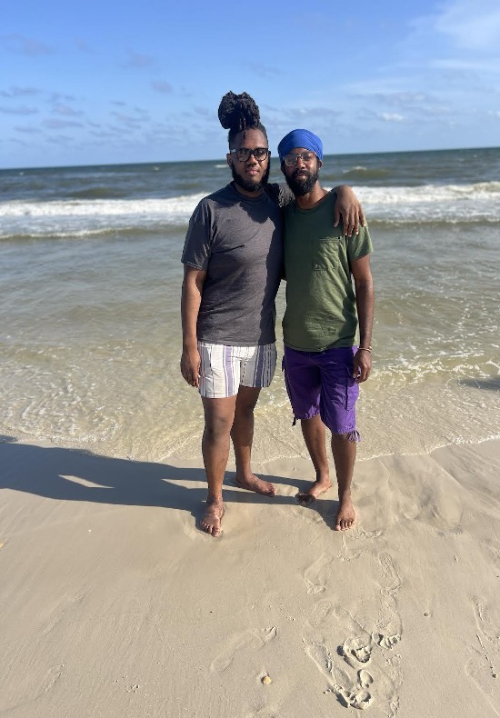 Preston Howard Jr. and his partner of five years on the Howard family vacation | GLAAD Preston Howard Jr. and his partner of five years on the Howard family vacation