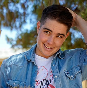 Flint Del Sol | GLAAD Flint Del Sol, Photo by Ali Vesey of Ali Vesey Photography