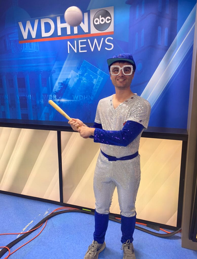 Bryan as Elton John | GLAAD Bryan as Elton John
