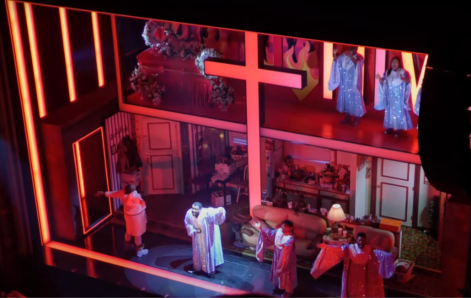 The Broadway company of A Strange Loop performs “AIDS Is God’s Punishment.” | GLAAD The Broadway company of A Strange Loop