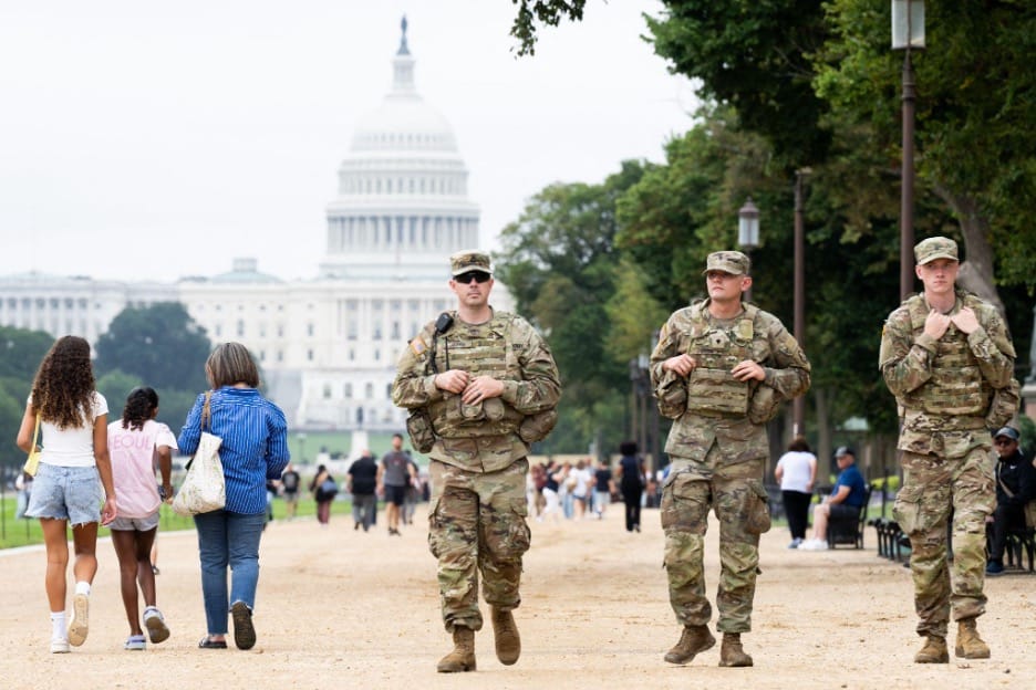 LGBTQ leaders in Washington, DC, and in states deploying their National Guard to a militarized DC,