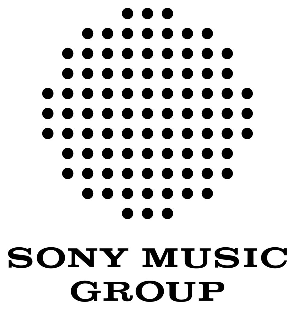 Sony Music Group | GLAAD Sony Music Group Logo - Black
