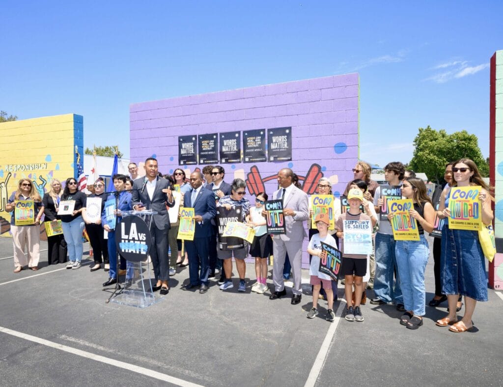 Triston Ezidore, Culver City School Board President at LA v. Hate