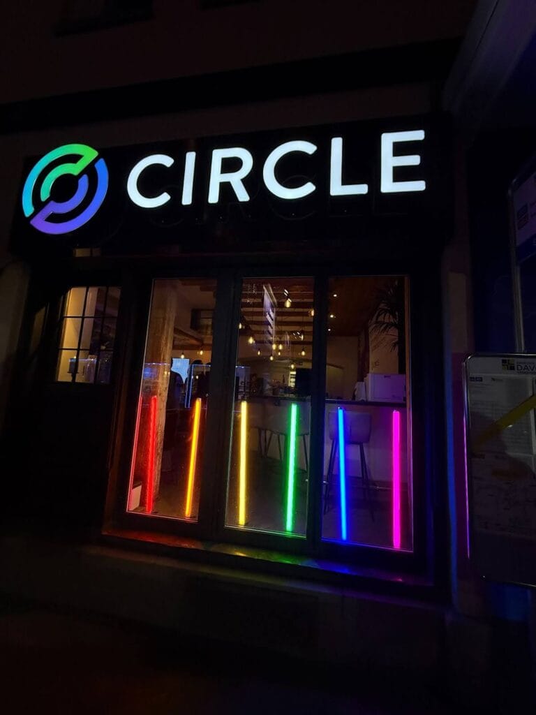 Circle display